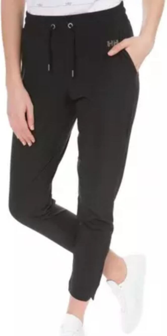 Helly Hansen Thalia Pants Tapered Elastic Drawstring Pockets Wicking Black XS